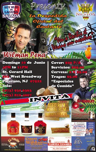 La despedida oficial del Cantante Wilman Pena